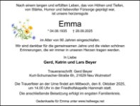 eine Anzeige