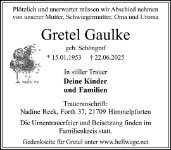 eine Anzeige